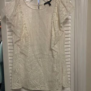 BCBG Lace Top